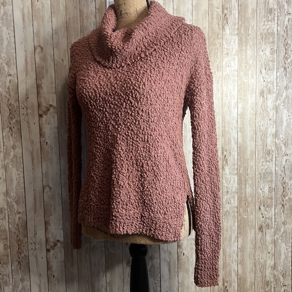 Pink Republic Cowl Neck Soft Sweater